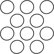 10Pcs Sink Waste Basin Plug Ring Rubber O Rings Rubber Gasket O-Ring Spare Sealing Gaskets Home Accessories for Bathroom Kitchen