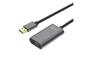 Unitek Y-3005 USB 3.0 USB Extension Cable - 10m - Grey Up to 5Gbps - Built-in