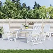 Garden Chair Cushions 4 pcs Cream 50x50x3 cm Oxford Fabric,Ultrasoft and Durable Outdoor Chair Cushion Set of 4 for Patio, Garden, and Home Furniture Cushions