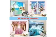 3D Printing Curtain Hello Kitty 868 ACHX Curtains Drapes