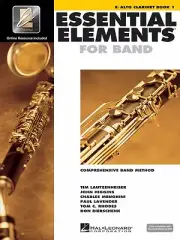 Essential Elements for Band Eb Alto Clarinet Book 1 with EEi Book 000862570