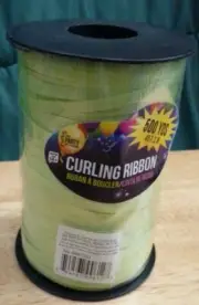 Lime Green Curling Ribbon 500 yards NIP