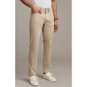 Rhone Commuter® Five-Pocket Performance Pants in Light Khaki at Nordstrom, Size 33