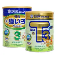 在飛比找momo購物網優惠-【SNOW 雪印】成長營養配方900gx4罐(金T3 PLU