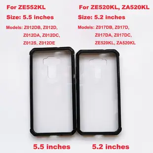 適用於Asus Zenfone 3 ZE520KL ZE552KL ZA520KL 5.2" 5.5"手機殼 華碩保護殼