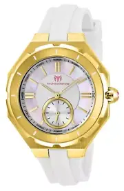 TechnoMarine Women's TM-118006 Cruise Sea Lady 38mm Gold MOP Dial Swiss Movement