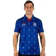 AFL 'Mulligan' Golf Polo - Western Bulldogs - Adult - Mens - Polo
