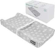 Baby Change Pad, Timkos Baby Change Mat Baby Change Table, Waterproof & Non-Slip Baby Changing Pad Mat for Infant Newborn with Washable Cover