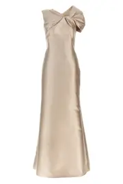 ALBERTA FERRETTI Mikado Long Dress