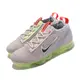 Nike 耐吉 慢跑鞋 Air Vapormax 2021 FK 灰 綠 女鞋 再生材質 氣墊 DC4112-003