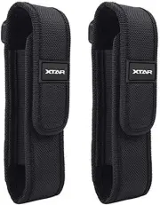 2-Pack Flashlight Pouch Holster Holder for 5"-6.5" Flash Light Compatible wit...