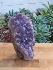 Amethyst Geode Cluster Healing Natural Crystal 570g