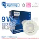 4入 【PHILIPS飛利浦】 LED RS100B G2 COB 9W 3000K 24度 黃光 全電壓 9cm 投射燈 崁燈 PH431002