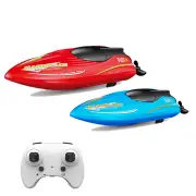 JJRC S8 RTR 2.4G RC Boat Stunt Mini Speedboat LED Light 360° Rotation Remote Control Racing Ship Waterproof Kids Childre