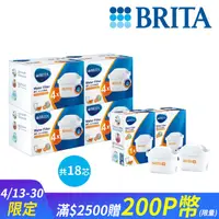 在飛比找PChome24h購物優惠-德國BRITA》MAXTRA Plus 濾芯去水垢專家18入