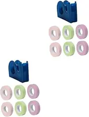 Beatifufu 2sets Soft Peel-off Lash Tape Breathable Eyelash Extensions Tape with Cutting Tool 7pcs*2