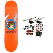 Hook Ups Skateboard Complete 30 Year Anniversary Bunny Girl 7.5" x 31"