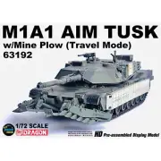 Dragon 1/72 M1A1 AIM TUSK U.S. Main Battle Minesweeper Tank 63192 Model Toys