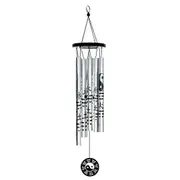 Large Bagua Wind Chime Pendant, Retro Metal Wind Chime, Retro Fortune Wind Chime, Garden Wind Chime