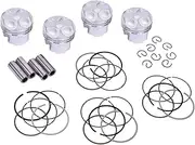 4 Sets Motorcycle STD ~+100 Size 56mm~57mm Piston Rings For FZR400RR EXUP 89-94 FZ400 For F.az,er FZR400 SP 3TJ 89-94(4 Set Oversize 50)
