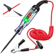 Test Light Automotive 5-90V Digital LED Circuit Tester with Voltage Display, Aut