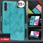 RFID Leather Wallet Case Flip Cover For Samsung A55 A15 A05S A54 A14 A13 A52 A16