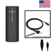 Ultimate Ears MEGABLAST Bluetooth Speaker USB Cable Transfer Cord Replacement