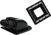 B Baosity Solar Panel Mounting Brackets Kit Campervan Mount Yacht Solar Panel Support for Caravans, Black
