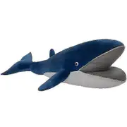 Jtgg Fsw 45-140cm Giant Size Cute Big Blue Whale With Mouth Opened Plush Toy Sea Fish Doll Stuffed Soft Pillow For Kids Birthday Gift 45cm