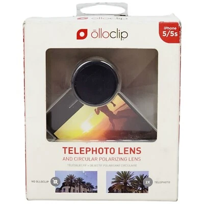 Olloclip Telephoto Lens & Circular Polarizing Lens for iPhone 5/5s