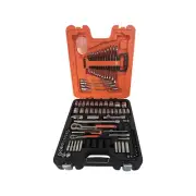Bahco 1/4” And 1/2” 96 Piece Drive Combination Socket And Spanner Set Hand Tools