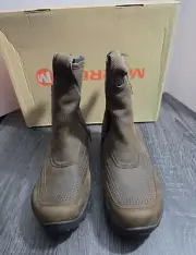 Merrell Iolite Slip on Waterproof Stone Womens Boots Size 7.5