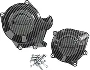 Engine Guard Motorcycle Engine Protection Cover Set Fit for Suzuki GSX250R DL250 GSX-R250 2016-2023 Engine Protector(Carbon-Look)