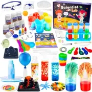 Science Kits for Kids 72+ Science Lab Experiments Erupting Volcano,Rainbow Ra...