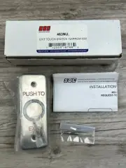SDC 463NU Hard Wire Push Exit Switch Narrow New Open Box Security Door Controls