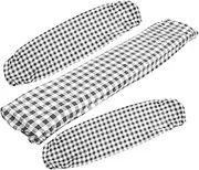 Picnic Table Cover 30x72in Elastic Dustproof Bench Cover Set for Outdoor Camping