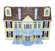 English Manor Dollhouse Immerse Yourself in Elegant Miniature Living house Kit