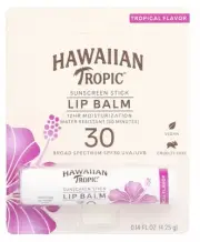 HAWAIIAN TROPIC Lip Balm Sunscreen .14oz SPF30 Therapy Tropical Flavor Chapstick