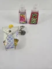 Bath & Body Works OLD STYLE RECTANGLE Pocket Bac Mermaid holder hand sanitizer