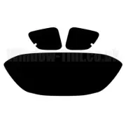 Pre Cut Window Tinting Film for Mazda RX-8 2004-08 35% Light Rear Tint Kit Tint