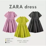 ZARA 連衣裙連衣裙女孩衣服