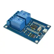 MICRO USB 5V 2-Channel Relay Module USB Control Relay Module serial port
