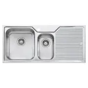 OLIVERI 1 1/2 LH DBL BOWL SINK NP601