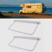 2-Piece RV Shoe Rack Foldable Adjustable Storage and Organization Aluminum Alloy