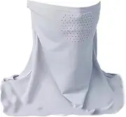 Sun Cover For Women | UPF 50+ UV Half Face Cover With Neck Coverage - Outdoor Supplies, Sunscreen Covering Shield For Women And Girls