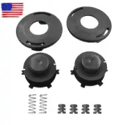 2 Spool&Cap Trimmer Head For Stihl Replace FS81 FS76AVE FS76AVRE FS80E FS80RE