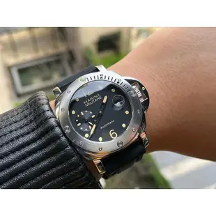 全館免運 【六樓先生】PARNIS Marina Militare  44MM 大錶徑軍錶機械錶 可開發票