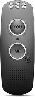 Smart Language Translator Device, Real Time Two-Way Voice Translation Device Portable Translation, Support 28 Languages, for Learning Travel Meeting,Blue Hello Yearn for FANDIAO