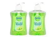 2x Dettol 250ml Liquid Home Hand Care Wash Soap Lemon Lime Pump