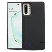 E39 Compatible For Samsung Galaxy Note 10 Plus 4G Phone Charger Back Case Soft TPU Edge 6000mAh Extended Battery Power Bank with F MultiColor